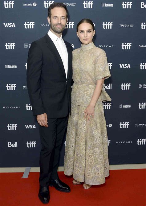 benjamin millepied and his wife.